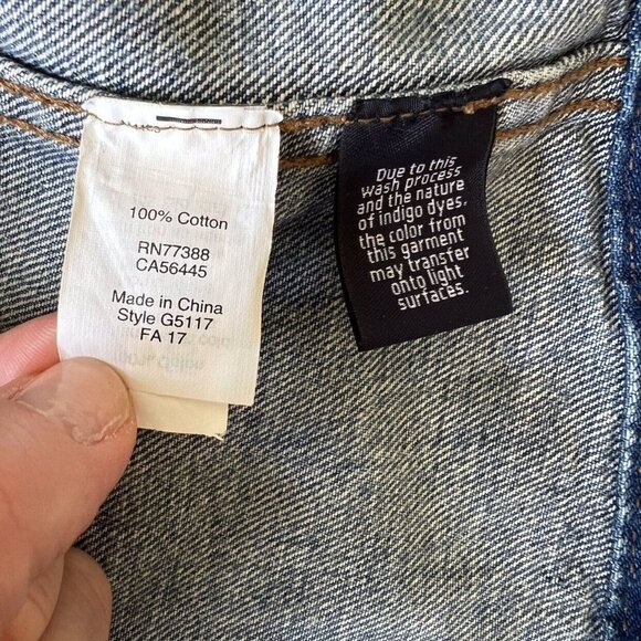 Madewell The Oversized Jean Jacket in Capstone Wash XS - Picture 10 of 12